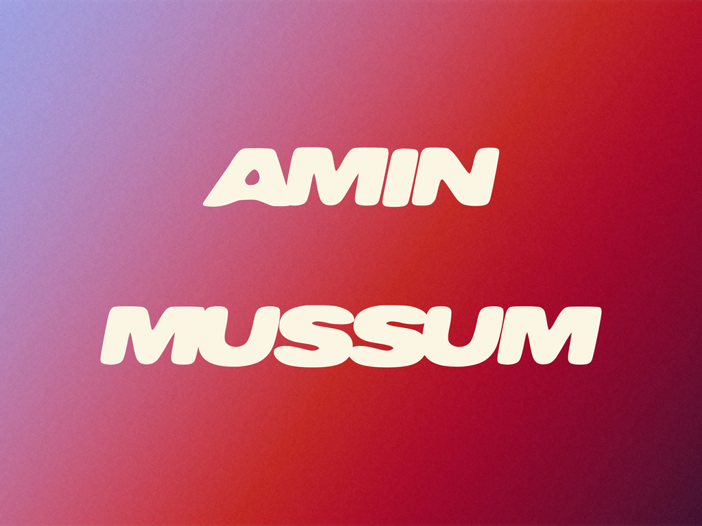 Cie Dyptik, Amin, Mussum (visuel temporaire)